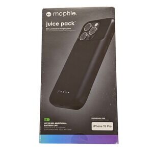 C8-U Mophie Juice Pack Slim Protective Charging Case - iPhone 15 Pro